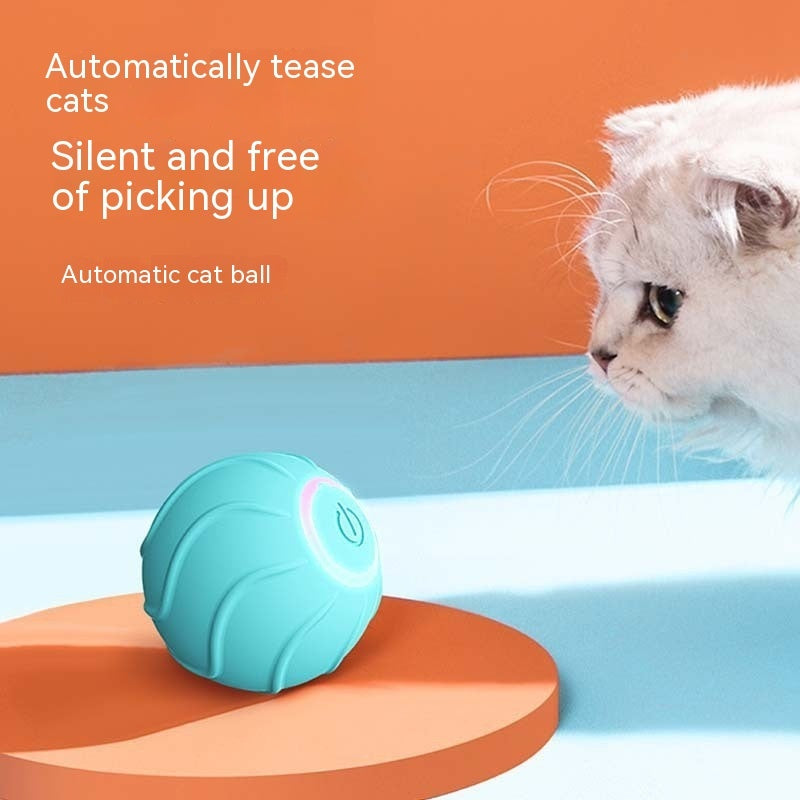 Pelota interactiva, automática para mascotas