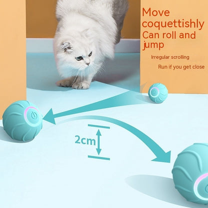 Pelota interactiva, automática para mascotas