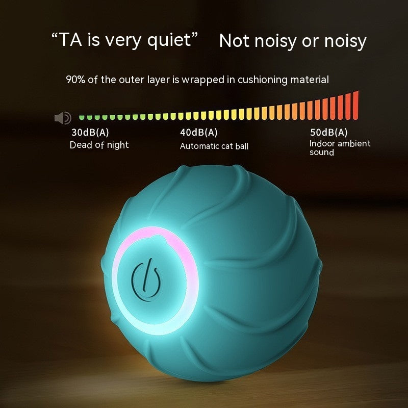 Pelota interactiva, automática para mascotas