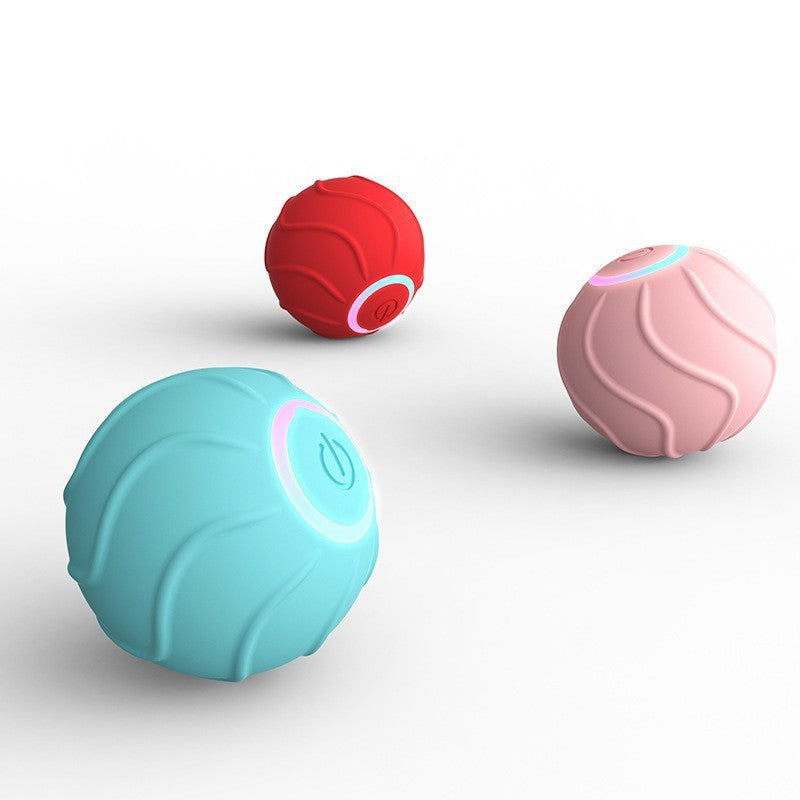 Pelota interactiva, automática para mascotas